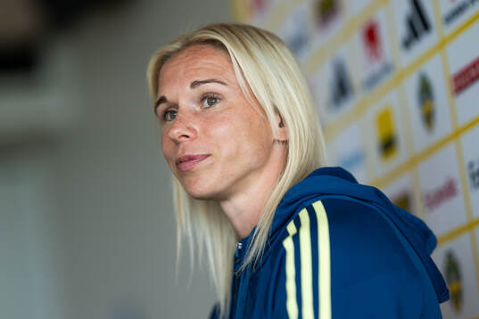 Jonna Andersson of the Swedish women's national football