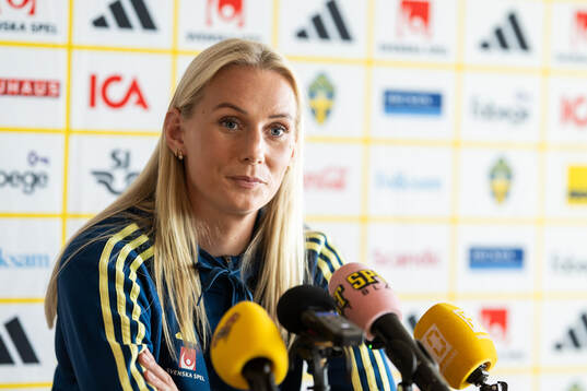 Stina Blackstenius of the Swedish women's national football