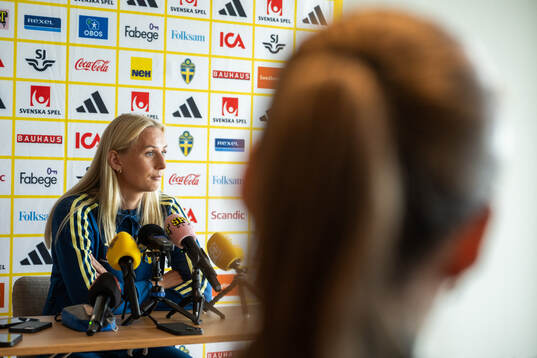 Stina Blackstenius of the Swedish women's national football