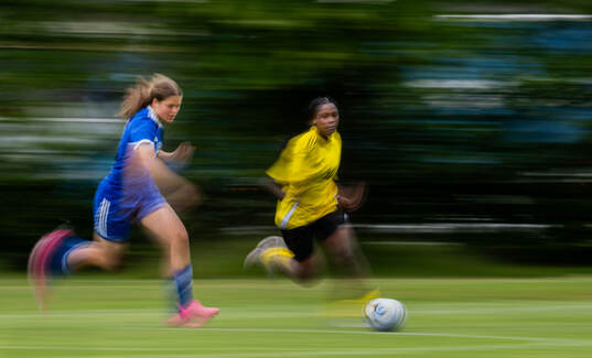 Elna Angus, BK Häcken FF och Kajsa Asplund, Gamla Uppsala