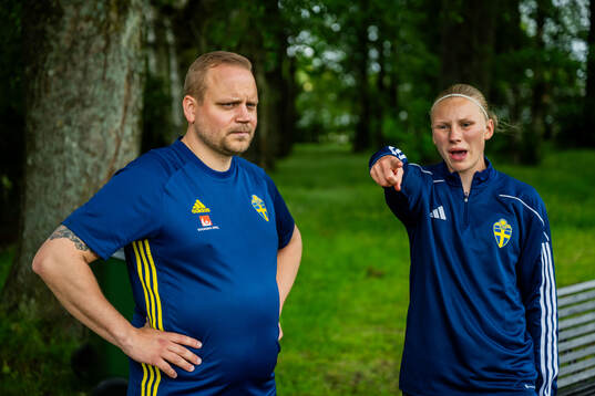 Målvaktstränare Tobias Lavhage