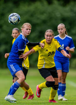 Elsa Nyberg, Färjestadens GOIF och Ronia Åbrink,