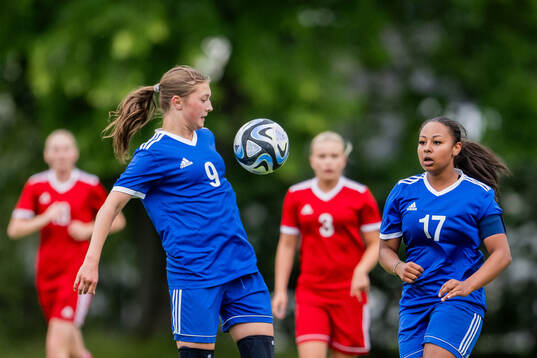 Zoey Brodd, IFK Östersund och Alice Norgren Ngatia, IK