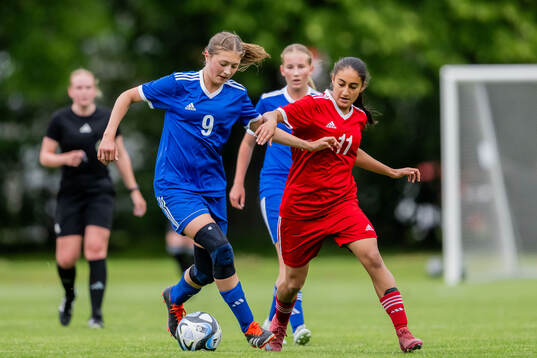 Zoey Brodd, IFK Östersund och Hamasa Durrani, IK Brage