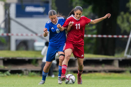 Hanna Lundén, Hovshaga AIF och Hamasa Durrani, IK Brage
