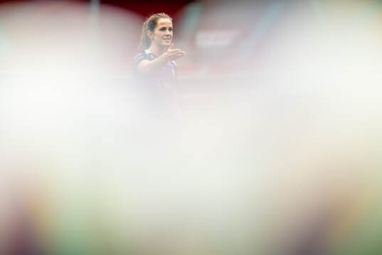 Tuva Hansen of the Norwegian women's national football team