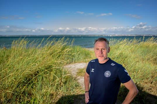 Head coach Andreé Jeglertz of the Danish women's national