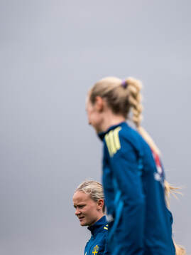 Matilda Vinberg of the Swedish women's national football