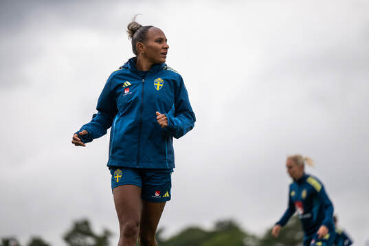 Madelen Janogy of the Swedish women's national football team