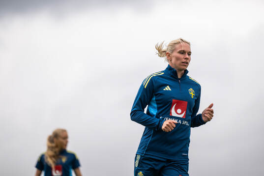 Jonna Andersson of the Swedish women's national football