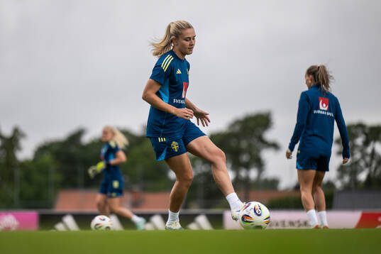 Amanda Nildén of the Swedish women's national football team