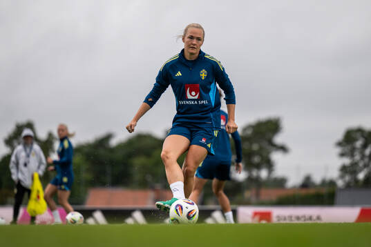 Magdalena Eriksson of the Swedish women's national football