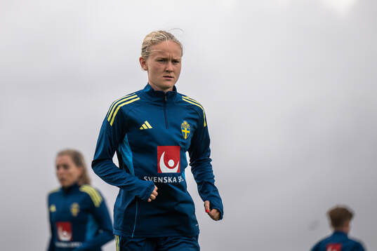 Matilda Vinberg of the Swedish women's national football