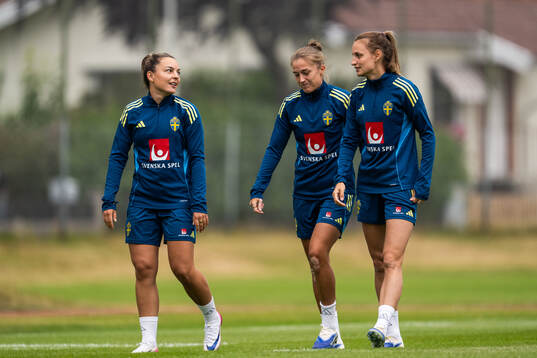 Johanna Rytting Kaneryd, Filippa Angeldahl and Nathalie