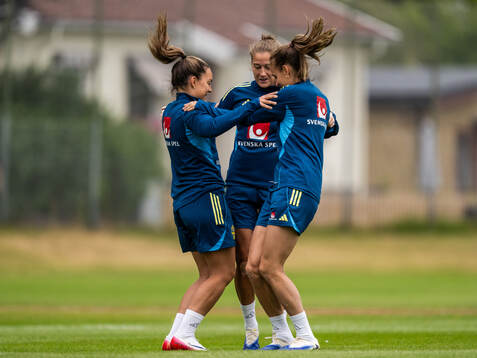 Johanna Rytting Kaneryd, Filippa Angeldahl and Nathalie
