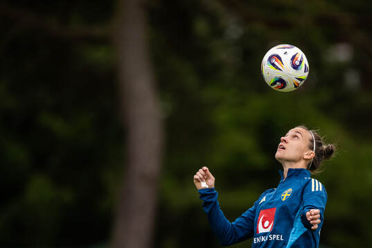 Julia Zigiotti Olme of the Swedish women's national