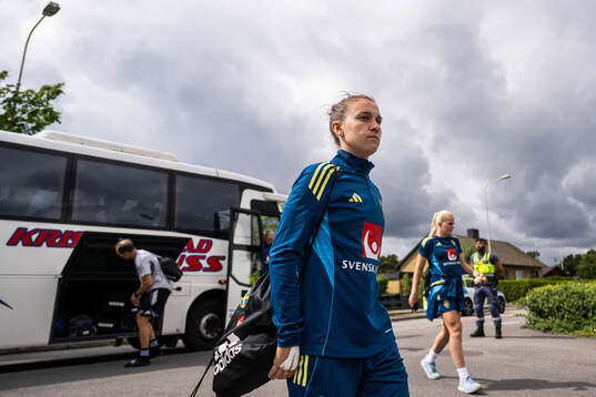 Julia Zigiotti Olme of the Swedish women's national