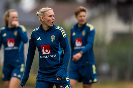 Jonna Andersson of the Swedish women's national football