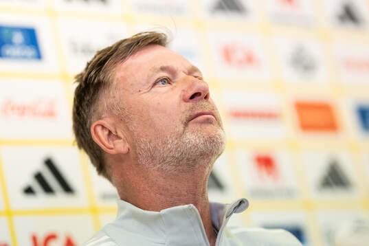 Head coach Peter Gerhardsson of the Swedish women's