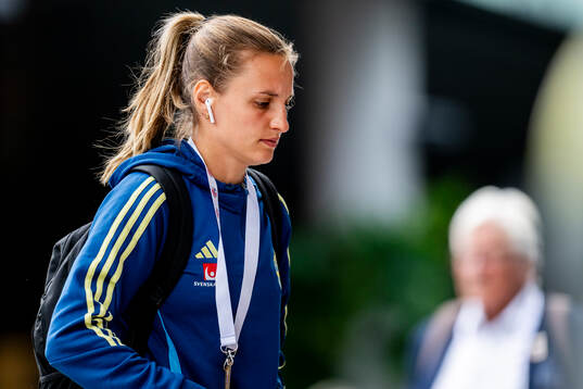 Nathalie Björn of Sweden arrives