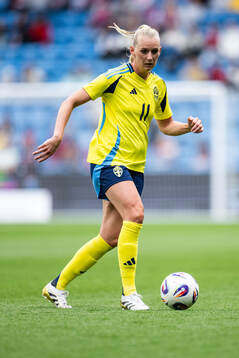 Stina Blackstenius of Sweden
