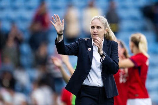 Head coach Gemma Grainger of Norway