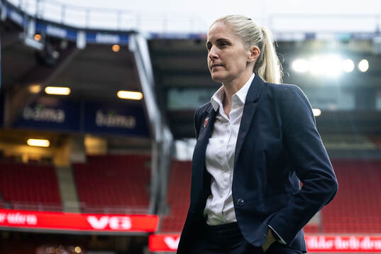 Head coach Gemma Grainger of Norway