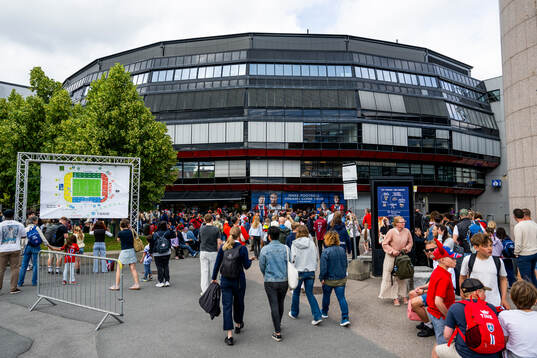 General exterior view of Ullevaal stadion