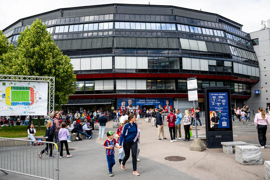 General exterior view of Ullevaal stadion
