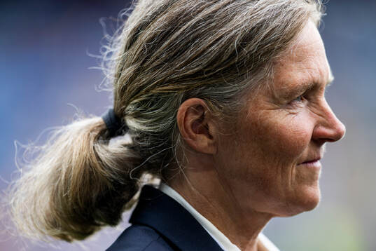 Former football player Hege Riise