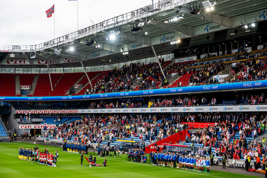 General interior view of Ullevaal stadium