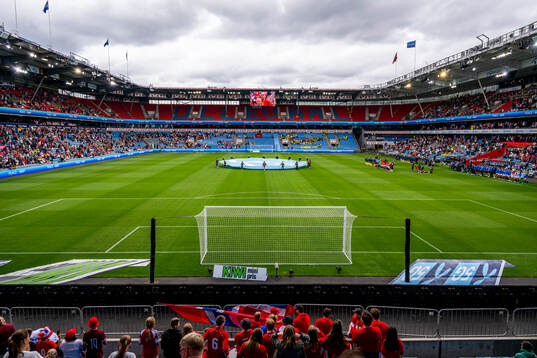 General interior view of Ullevaal stadium