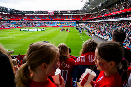 General interior view of Ullevaal stadium