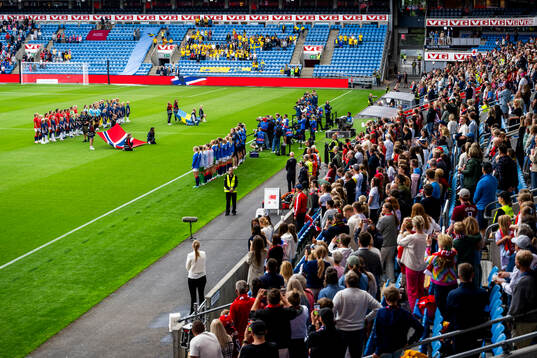 General interior view of Ullevaal stadium