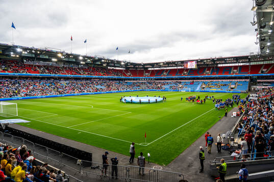 General interior view of Ullevaal stadium