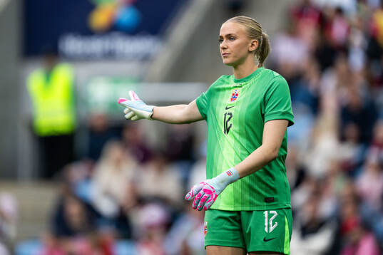 Goalkeeper Selma Panengstuen of Norway