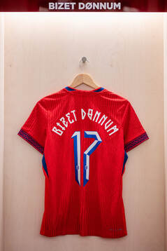 The kit of Celin Bizet Dønnum of Norway in the dressing