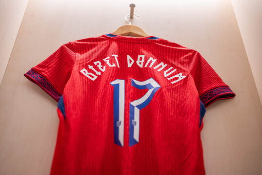 The kit of Celin Bizet Dønnum of Norway in the dressing
