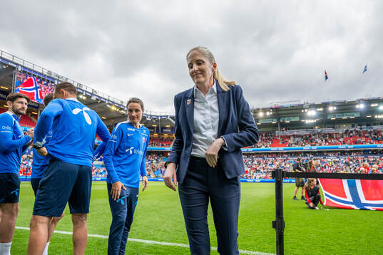 Gemma Grainger, head coach of Norway