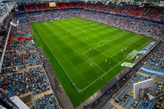 General view of Ullevaal Stadion
