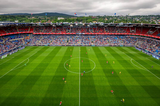 General view of Ullevaal Stadion