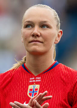 Frida Maanum of Norway line up