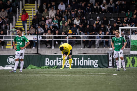 Brages Filip Trpcevski, målvakt Viktor Frodig och Teodor
