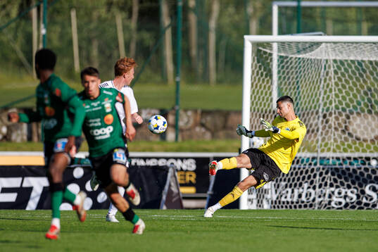 Utsiktens målvakt Tom Amos