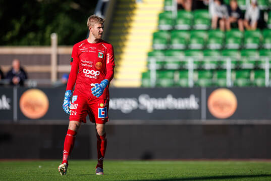 Varbergs målvakt Fredrik Andersson
