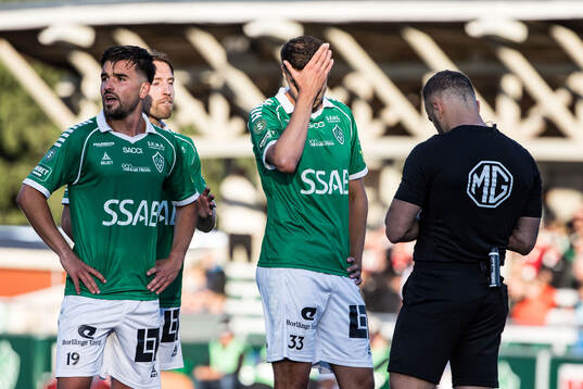 Brages Haris Brkic och Amar Muhsin deppar