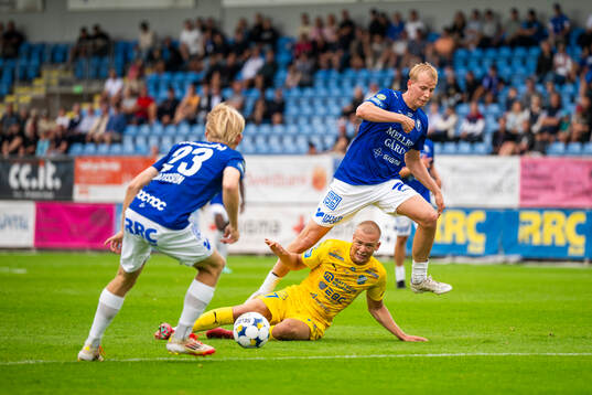 Trelleborgs Jakob Andersson och Oddevolds Olle Kjellman