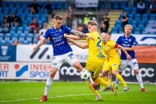 Trelleborgs Filip Bohman och Oddevolds Alexander Almqvist
