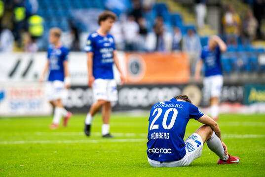 Trelleborgs Felix Hörberg deppar