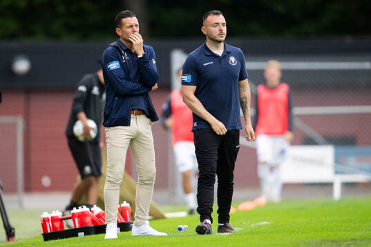 Trelleborgs tränare Kristian Haynes